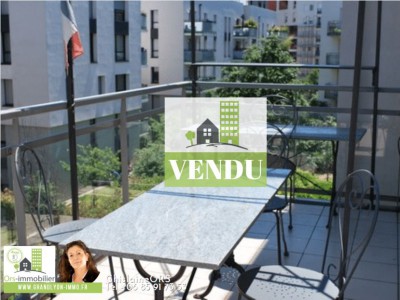 VENDU ORS IMMOBILIER GHISLAINE ORS LYON 69008 VEND APPARTEMENT T3 AVEC TERRASSE ET GARAGE.JPG
