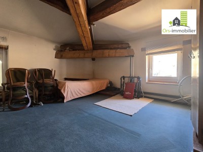 Acheter maison ancienne à Condrieu – Étage mansardé à belle hauteur.jpg